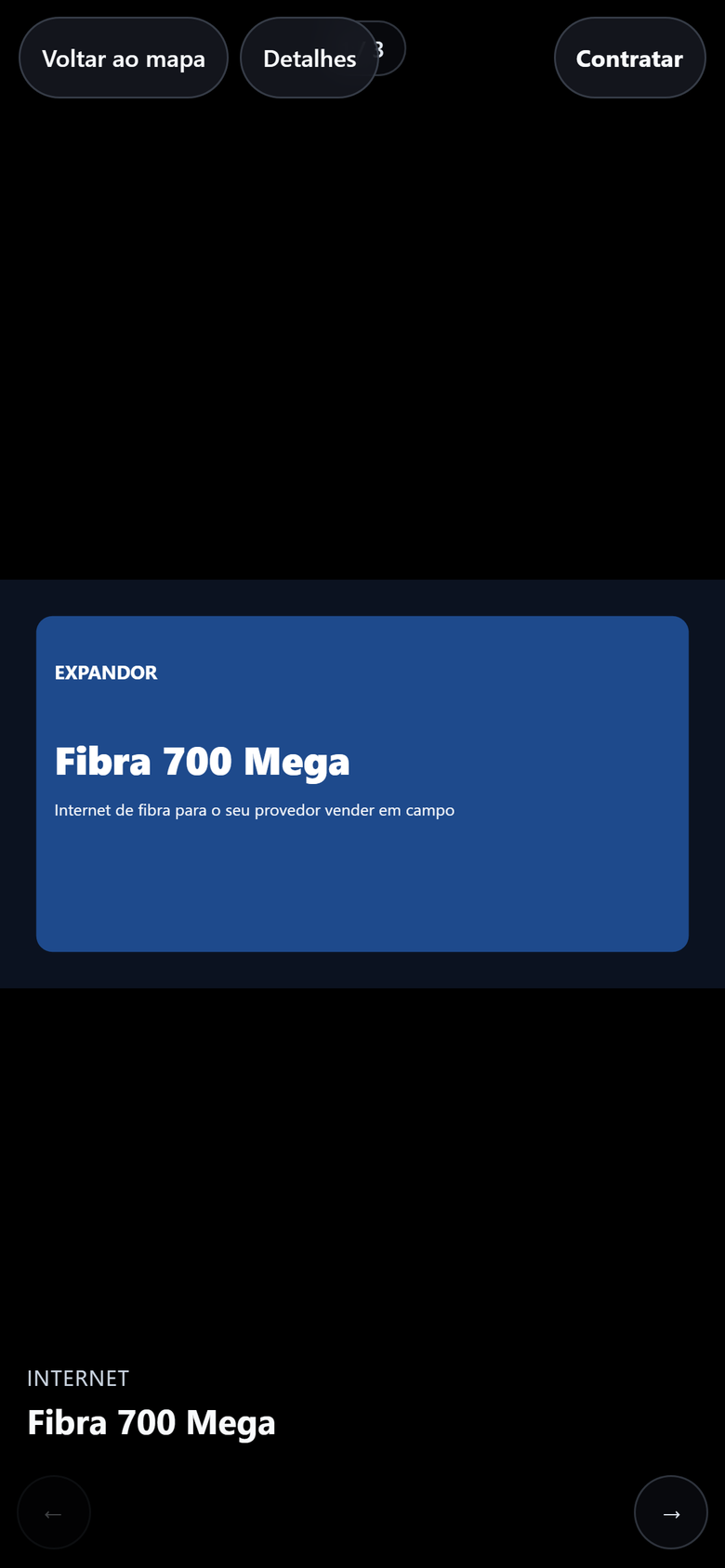 Catálogo de produtos do EXP Vendedor para apresentação em campo